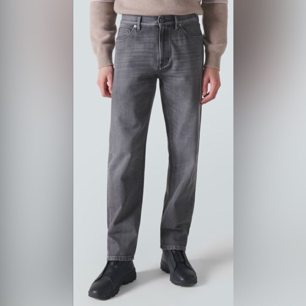 Zegna Men's Gray Jeans, size 34